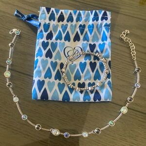 Brighton necklace and bracelet set. Never worn